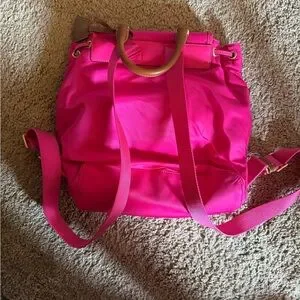 Tory Burch | Bags | Tory Burch Vibrant Pink Backpack | Poshmark display picture 2